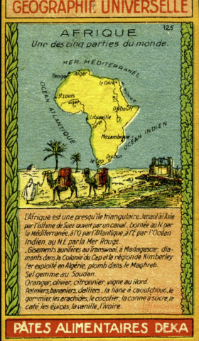 Géographie universelle - Afrique.