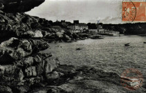 TREGASTEL / La Plage de Coz-Pors et l'Hôtel de la Mer