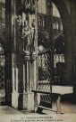Cathédrale de Strasbourg : La Chaire et la grande Nef, vues de la Chapelle St-Martin