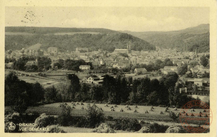 Diekirch. Vue Générale.