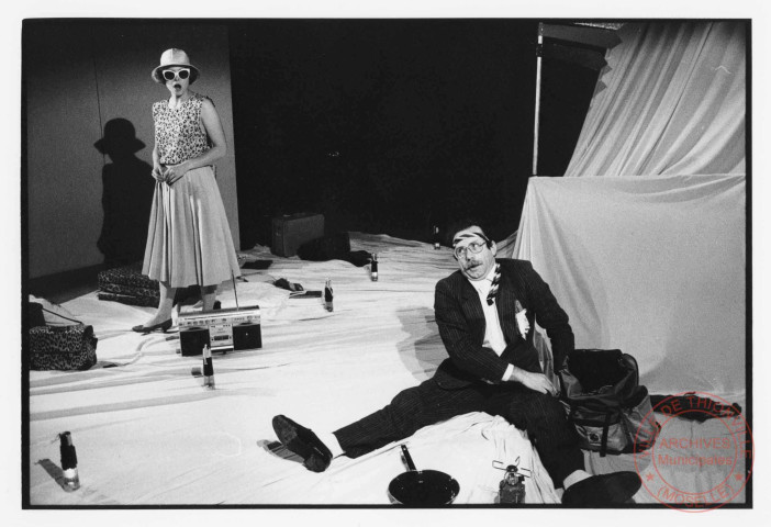 Spectacle du Théâtre Populaire de Lorraine : "Barbarine et Cléodore dans l'attente"