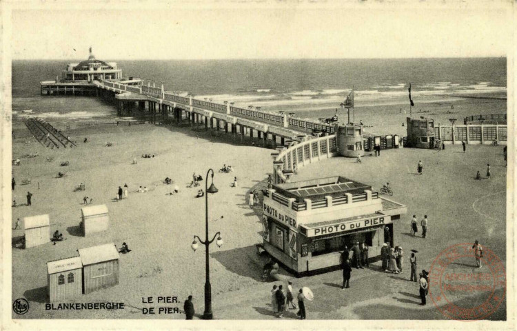 BLANKENBERGHE LE PIER, DE PIER