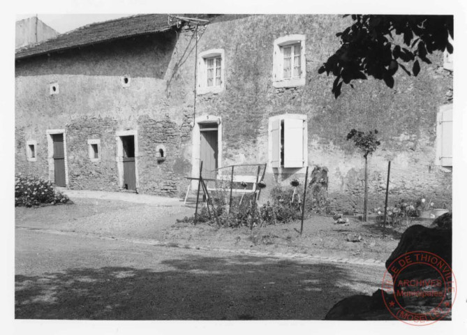 Rue des Vergers à Haute-Rentgen (commune de Basse-Rentgen)