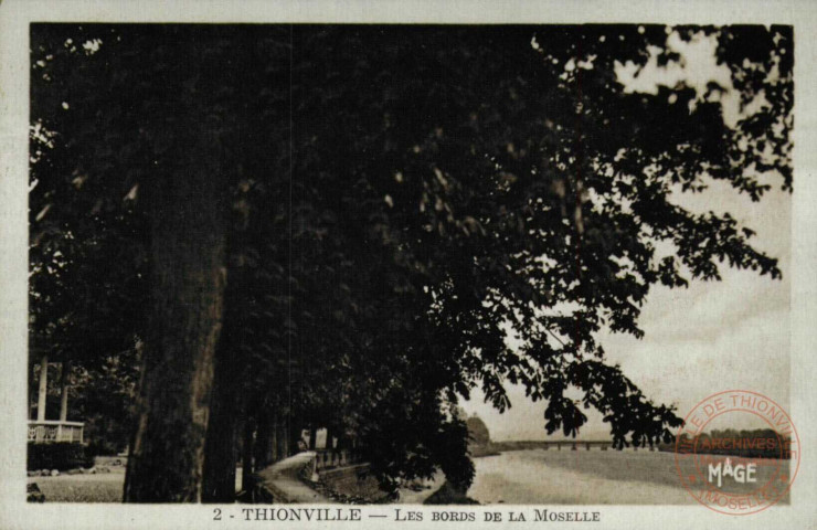 Thionville - Les bords de la Moselle