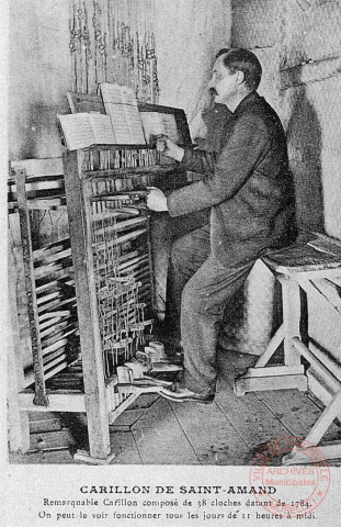 Cartes d'Autrefois (1890-1920) - France pittoresque - Carillon de Saint-Amand