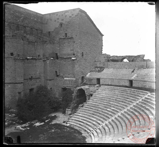 Orange en mai 1903 - Le Théâtre Antique