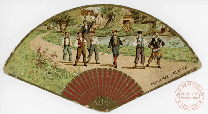 Image d'enfant sen forme d'évantail