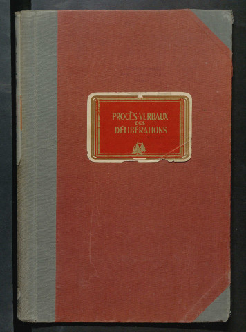Registre de délibérations (9 décembre 1964 - 23 décembre 1968)