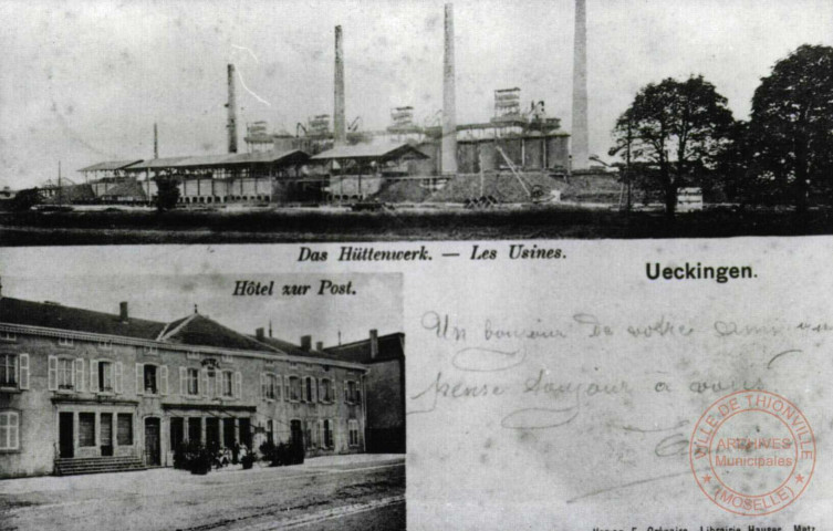 Ueckingen - Hôtel zur Post - Das Hüttenwerk / Les Usines