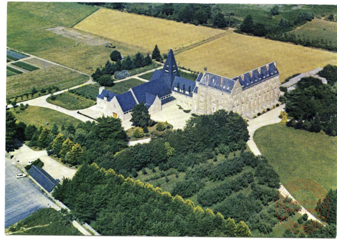Abbaye Saint-Anne de Kergonan - 56720 Plouarnel - Vue Aérienne