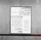Exposition sur les fortifications à Thionville en 1970 par Georges Martig - Protestations des commandants d'ouvrages contre la reddition qui leur est imposée par la convention d'armistice