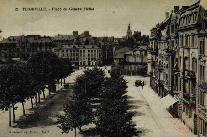 Thionville : Pace du Général Hellot