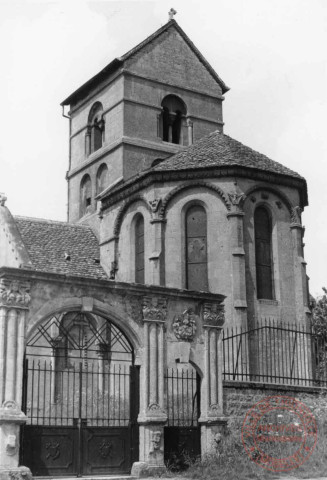Chapelle Saint-Nicolas de Morlange (commune de Fameck), chapelle XIIe et portail XVIe