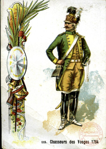 Chasseurs des Vosges 1784