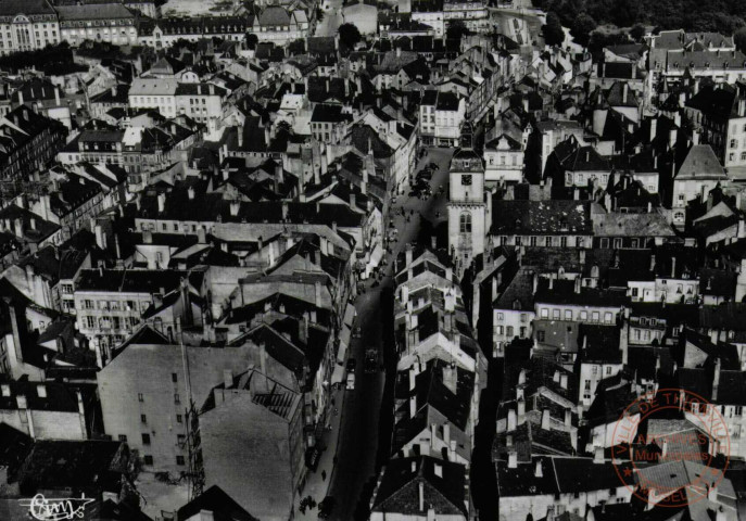 Thionville (Moselle) - Vue aérienne - Rue de Paris