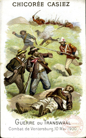 Guerre du Transwaal: Combat de Ventensburg, 10 Mai 1900.