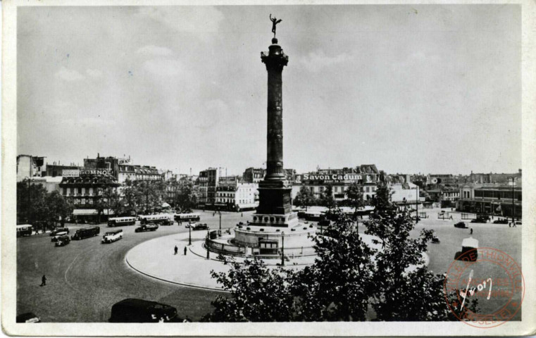 Paris... en flânant - Place de la Bastille et Colonne de Juillet