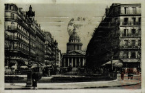 PARIS - Le Panthéon et la rue Soufflot