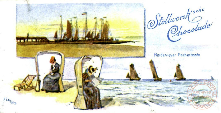 Bateau de pêche de Nordernay