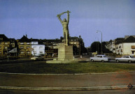 Thionville - Statue de Merlin