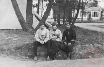 3 soldats du 48e Régiment d'Artillerie de Campagne