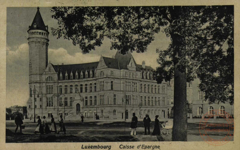 Luxembourg. Caisse d'Epargne.