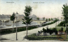 Diedenhofen - Esplanade mit Mosel