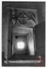 Eglise Saint-Martin de Cattenom. Armoire eucharistique de la fin du XVe placée dans l'ancien chœur au rez-de-chaussé de la tour-clocher