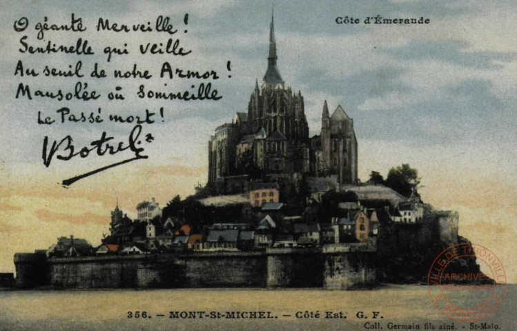 Côte d'Emeraude / Monts-St-Michel / côté Est.