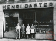 Epicerie Henri Daster, 5 rue de Jemmapes en 1930.