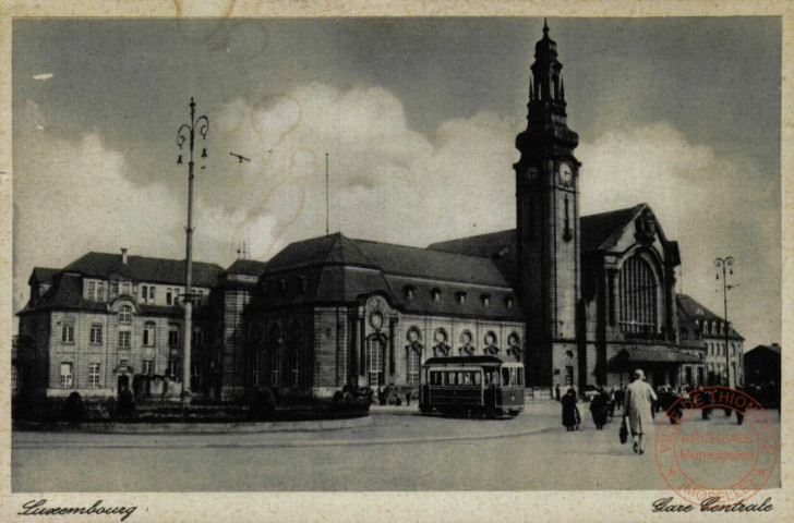 Luxemburg. Gare Centrale.