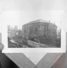 La Tour aux Puces, l'église Saint-Maximin en fond, vers 1902-1903 (reproduction d'une photo de Engel)