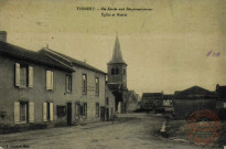 Tremery : die kirche und Bürgermeisteramt / Eglise et Mairie