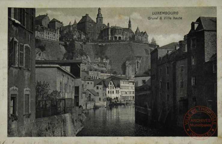 Luxembourg,Grund & Ville Haute.