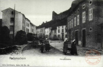 Rodemachern - Hauptstrasse / Rodemack en 1902 - La rue haute