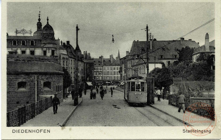 Diedenhofen - Stadteingang