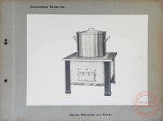 Etablissement E. Scholtès Thionville - Cuisinières Scholtès - Grand réchaud pour hôtel