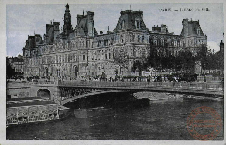 PARIS -L'Hôtel de Ville