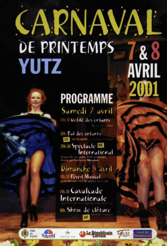 CARNAVAL DE PRINTEMPS YUTZ 7 &amp; 8 AVRIL 2001