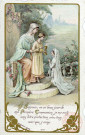 Ô Seigneur en ce veau jour de ma Première Communion, je me mets sous votre protection avec tous ceux que j'aime - Souvenir de la Première Communion de Marie Adelaïde Jeanne Knaf faite en l'église paroissiale de Thionville le 30 mai 1920