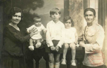 Photo de famille en studio