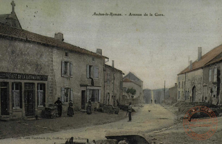 Audun-le-Roman : avenue de la Gare