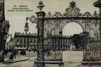 Nancy / Place Stanislas / Grille de Jean de Lamour.