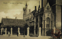 Bruges- Le Portail de Notre Dame.