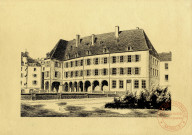 Vue de la façade de la mairie de Thionville