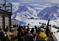 La Capitale du Ski - MEGEVE (Haute-Savoie) Alt.1113m.- Le Mont-Blanc (4807m) Vu du Mont d'Arbois.