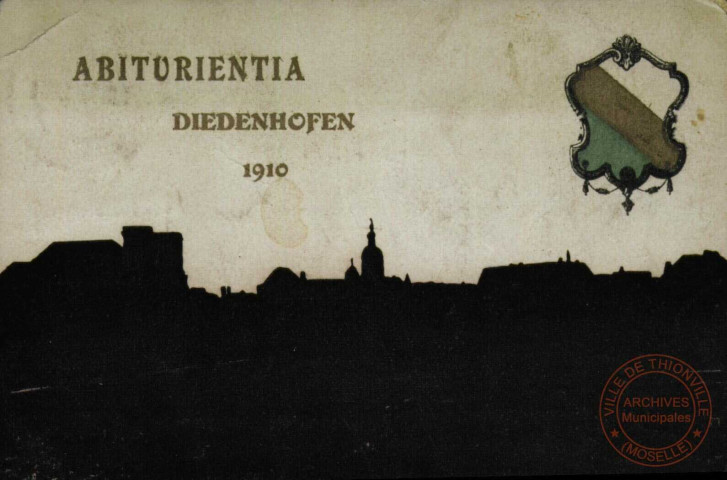 Abiturienta Diedenhofen 1910