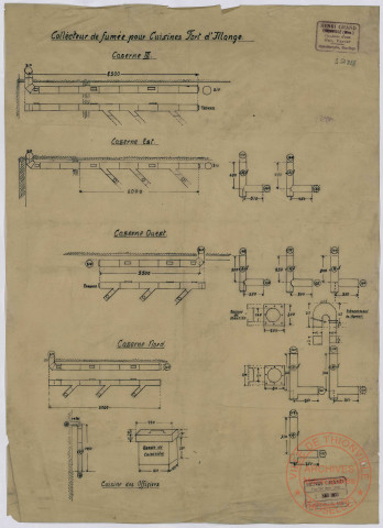 COLLECTEUR DE FUMEE POUR CUISINES FORT D'ILLANGE