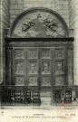 Soissons. Intérieur de la Cathédrale, Armoire aux Reliques.