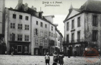 Sierck a.d. Mosel. Stadthausplatz - Sierck en 1907 - la place du Marché